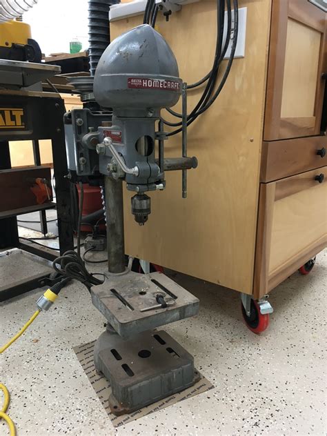 It's the first generation variable speed drive that was actually a rebadged Walker-Turner design. . Delta rockwell drill press serial number look up